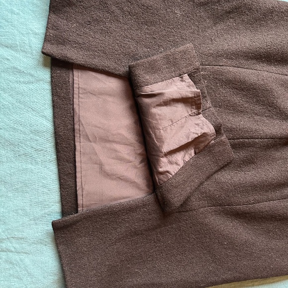 Black Rayon/Wool Dress Skirt - Picture 5 of 5